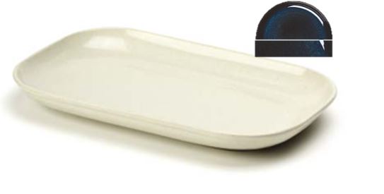 TRAVESSA 29X19.5CM GRES AZUL COBALTO